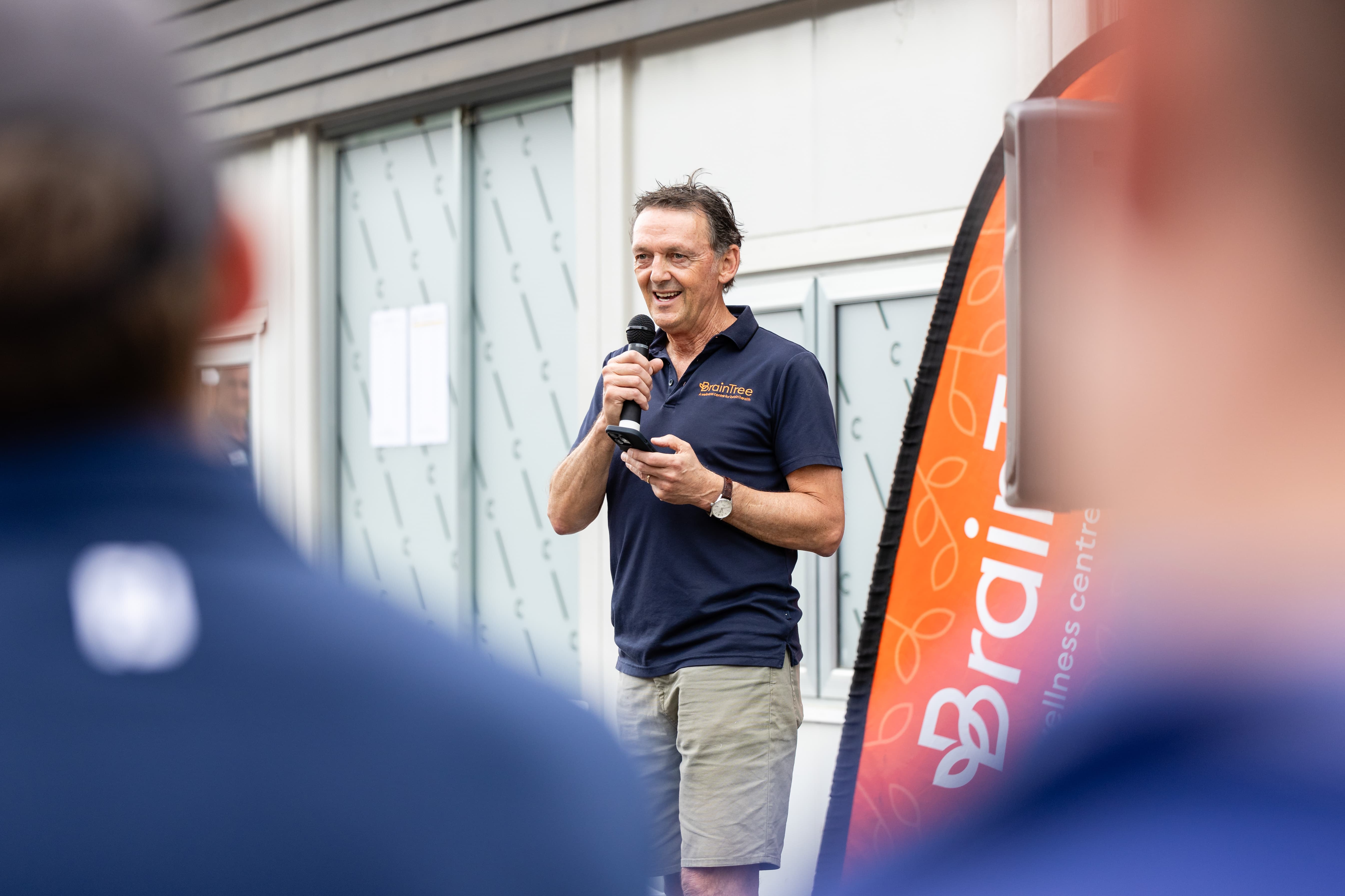 Braintree golfing event speaker